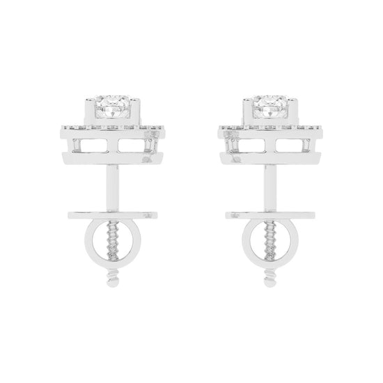 Seraphina Halo Studs