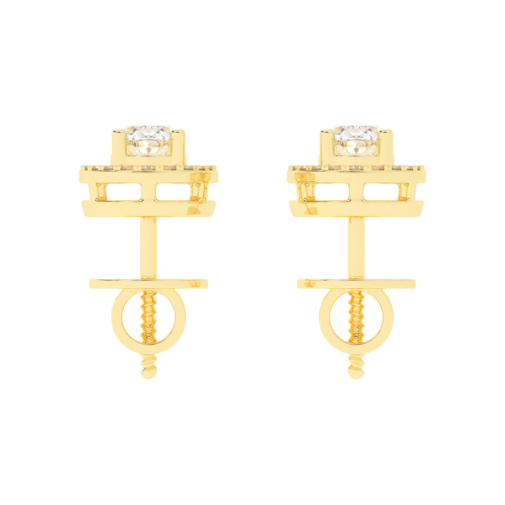 Seraphina Halo Studs