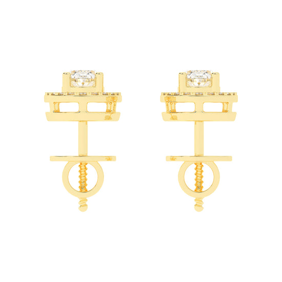 Seraphina Halo Studs