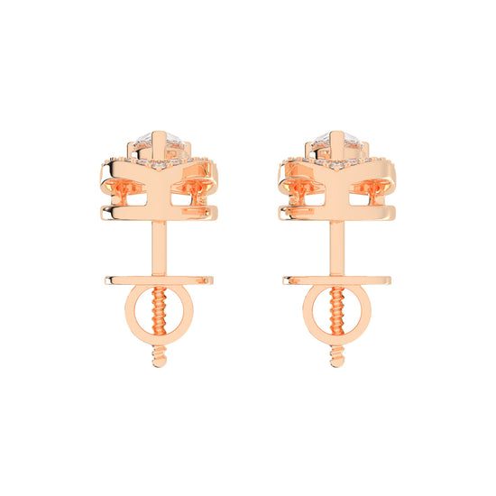 Lyra Pear Studs