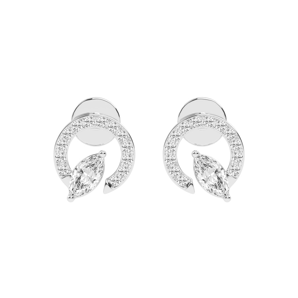 Aura Marquise Embrace Diamond Studs