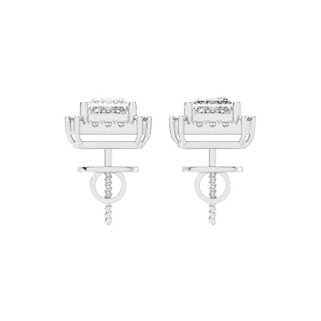 Cavara Classic Lab Diamond Stud Earrings
