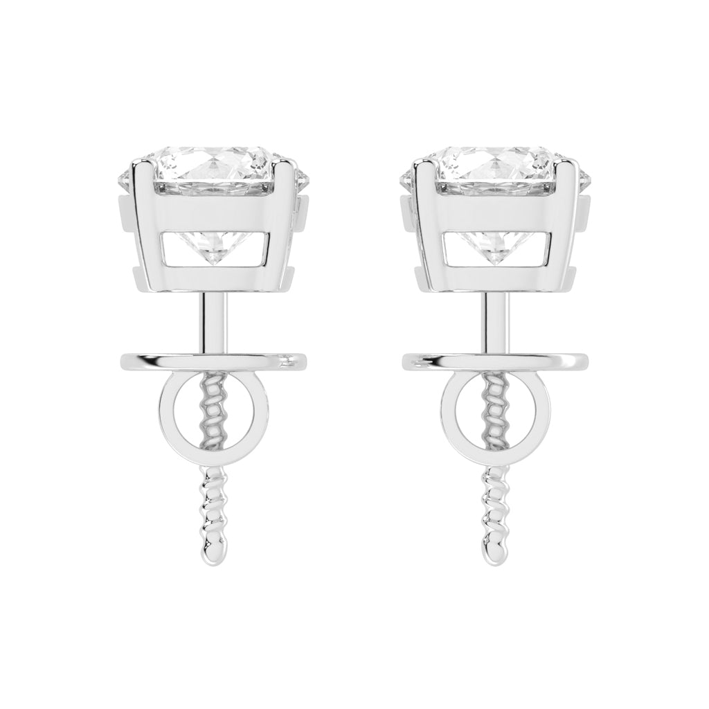 Serenya Pure Lab Diamond Stud Earrings