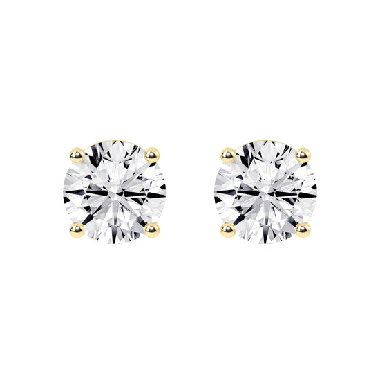 Serenya Pure Lab Diamond Stud Earrings