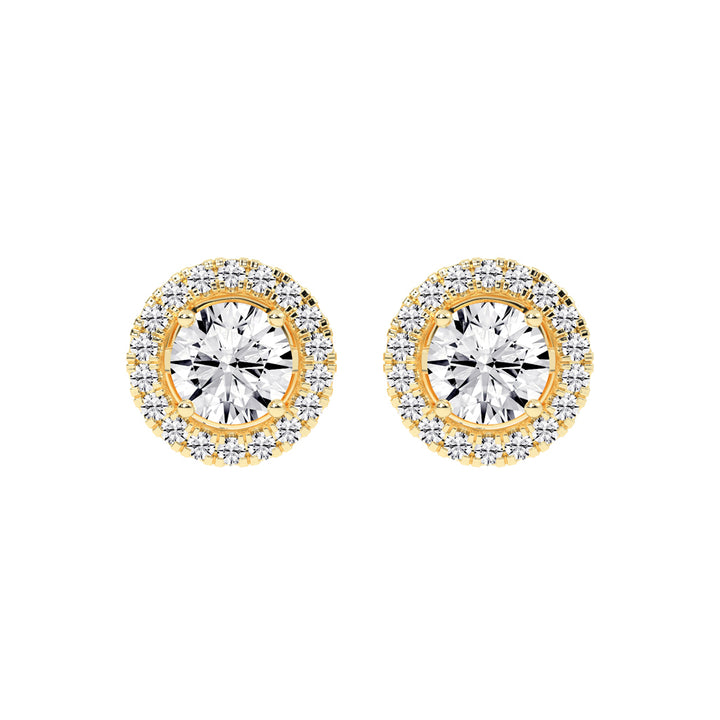 Isara Eternal Lab Diamond Stud Earrings