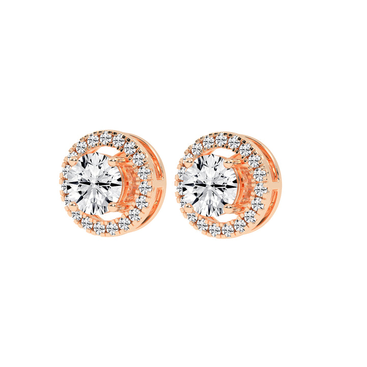 Maelis Everyday Luxe Lab Diamond Stud Earrings