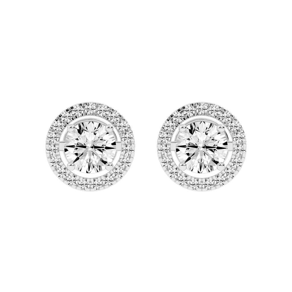 Maelis Everyday Luxe Lab Diamond Stud Earrings