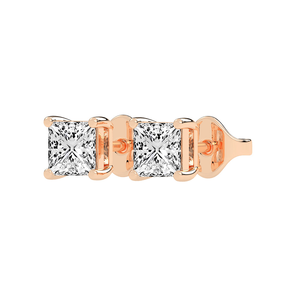 Elowen Classic Lab Diamond Stud Earrings