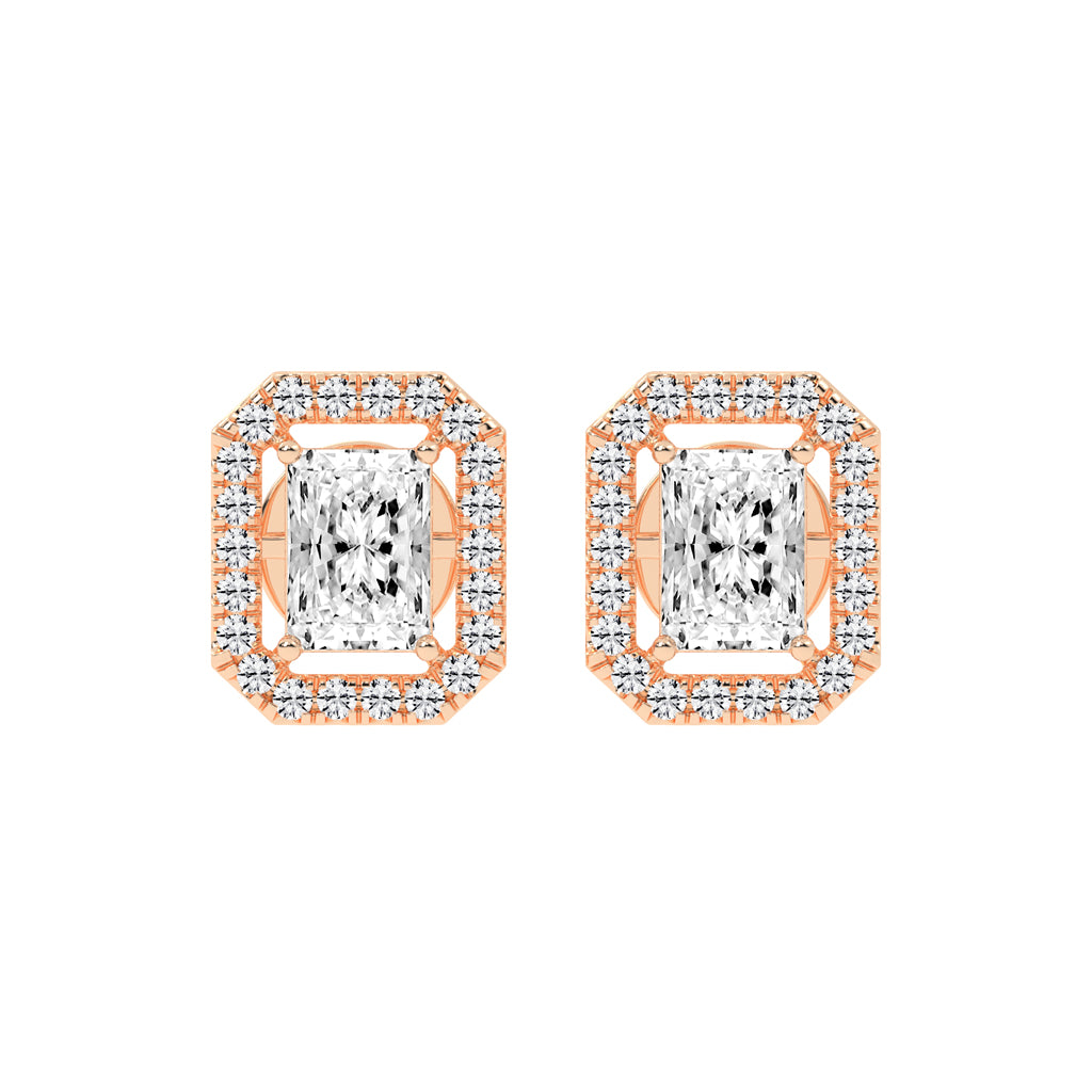 Myla Luxe Lab Diamond Stud Earrings