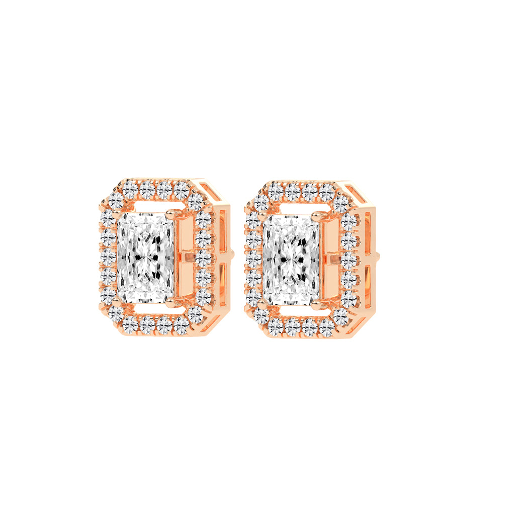 Myla Luxe Lab Diamond Stud Earrings