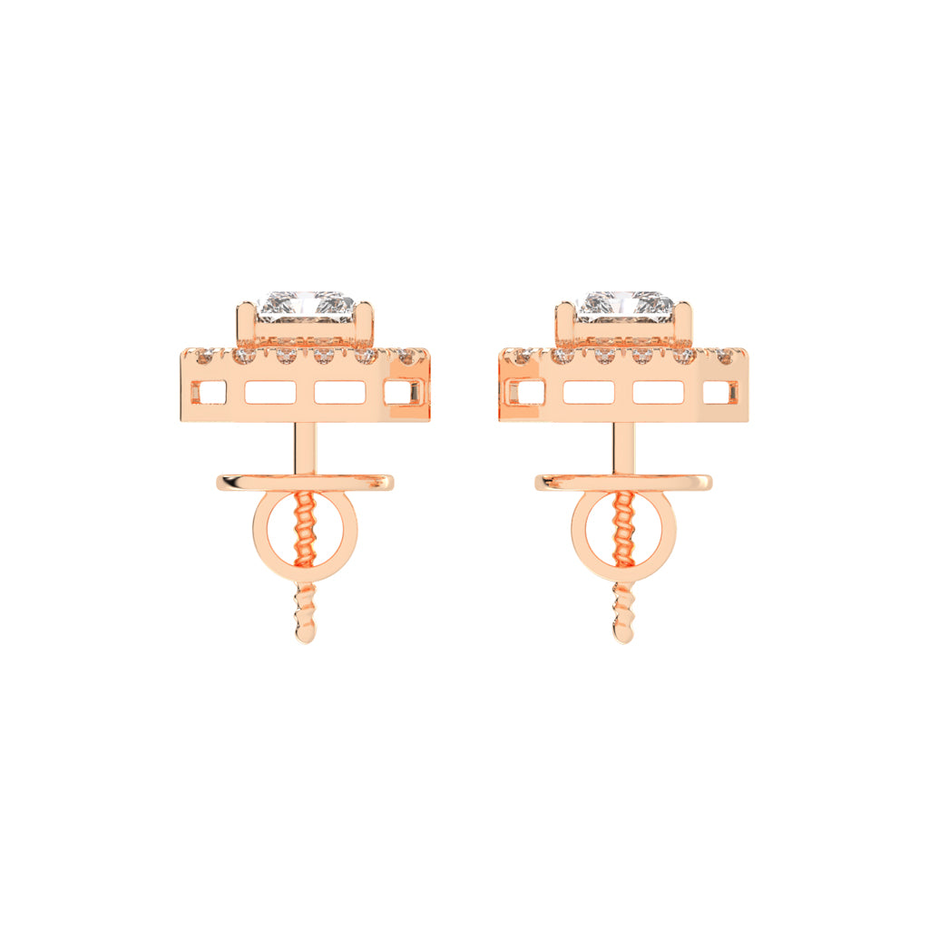 Myla Luxe Lab Diamond Stud Earrings