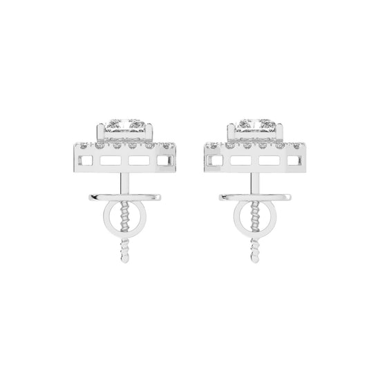 Myla Luxe Lab Diamond Stud Earrings