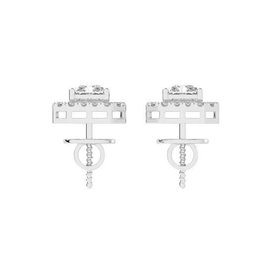 Myla Luxe Lab Diamond Stud Earrings