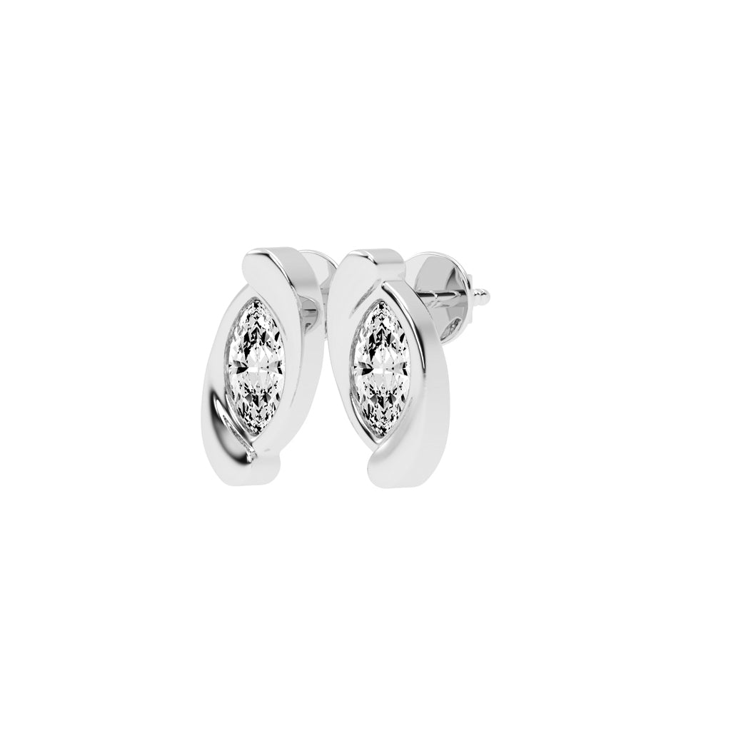 Contour Brilliance Marquise Studs