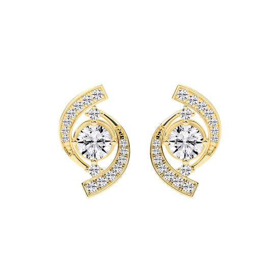 Galactic Swirl Radiance Earrings