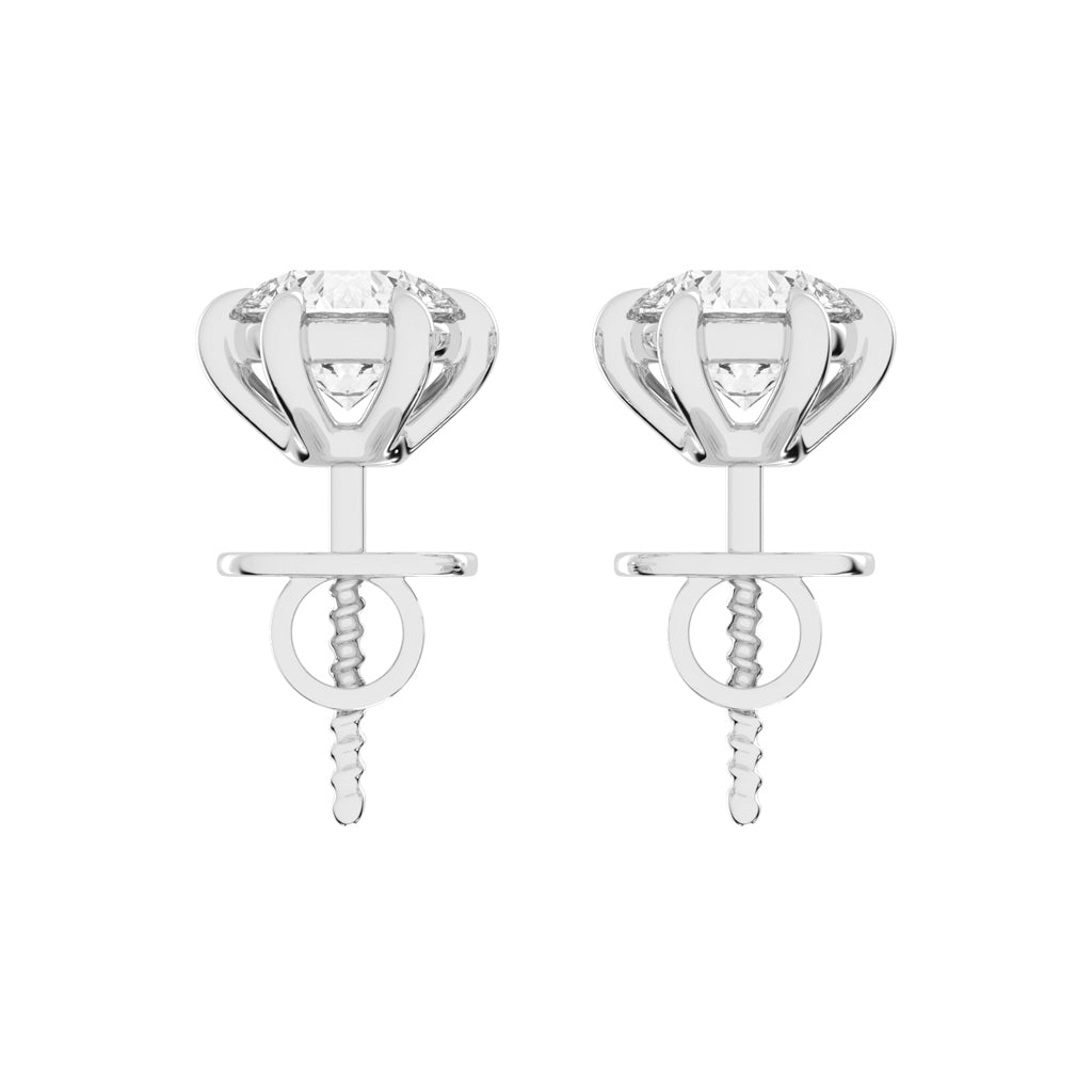 Wonderful Round Shape Studs Earrings