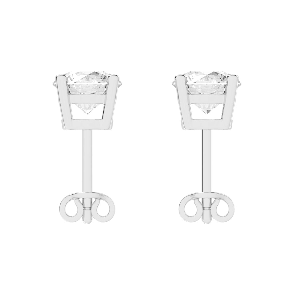 The Blush Solitaire Studs