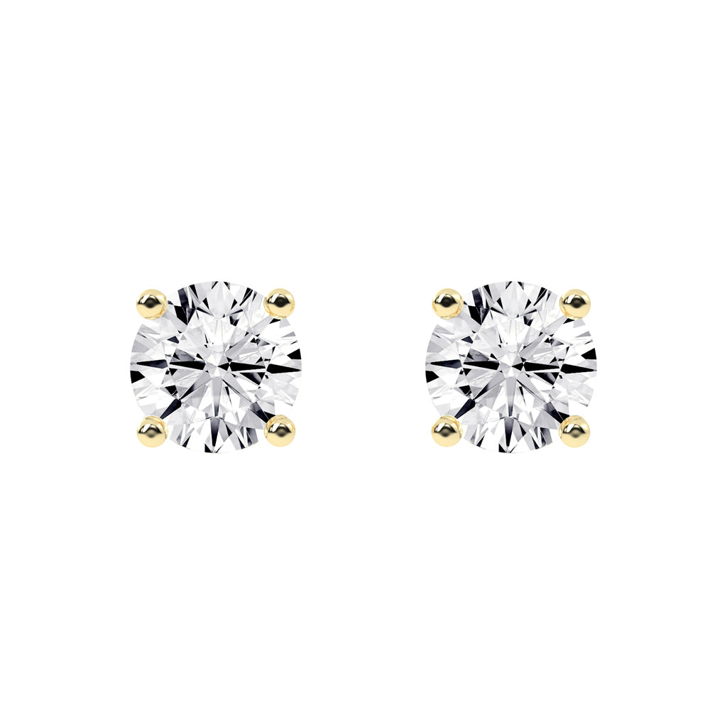 The Blush Solitaire Studs
