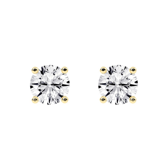 The Blush Solitaire Studs