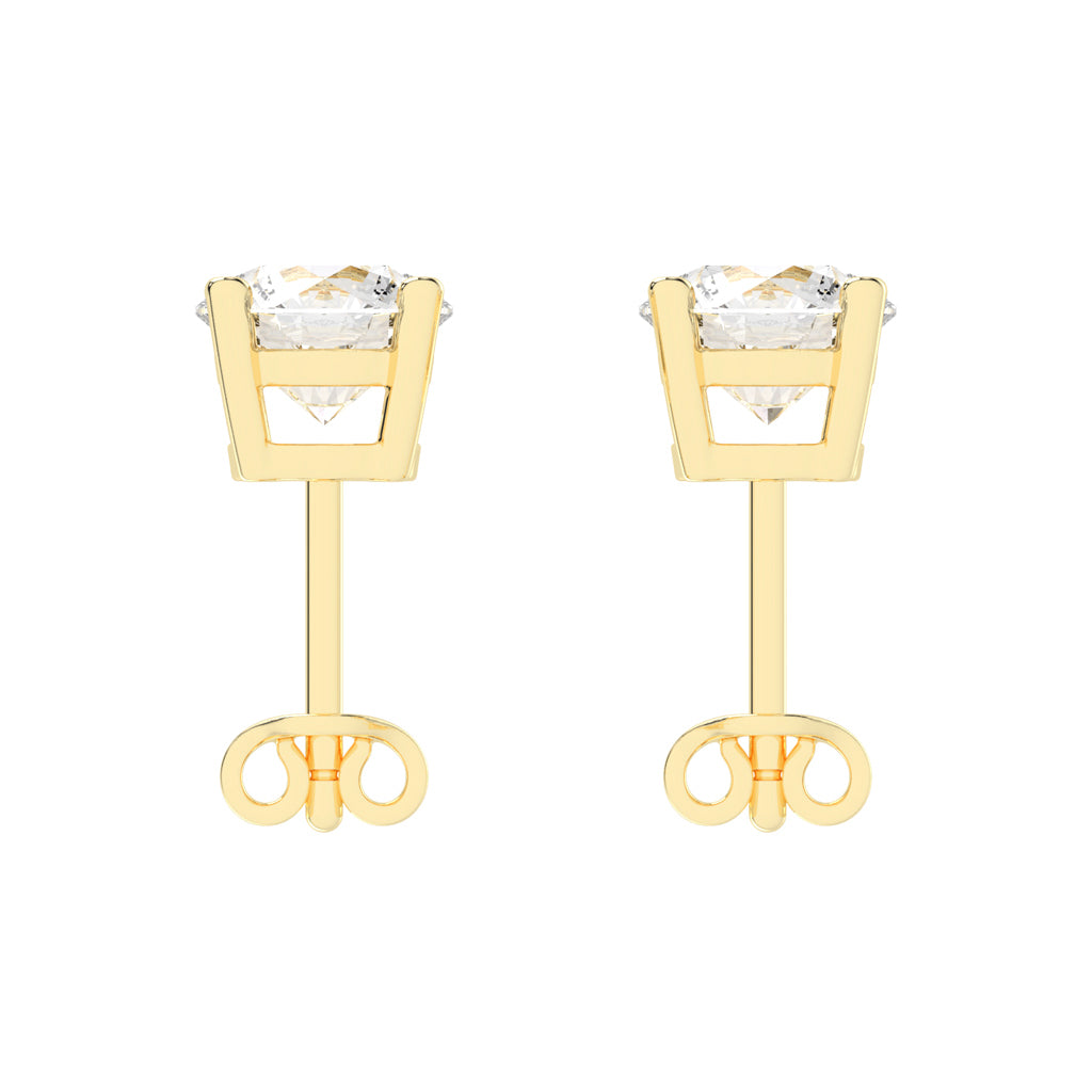 The Blush Solitaire Studs
