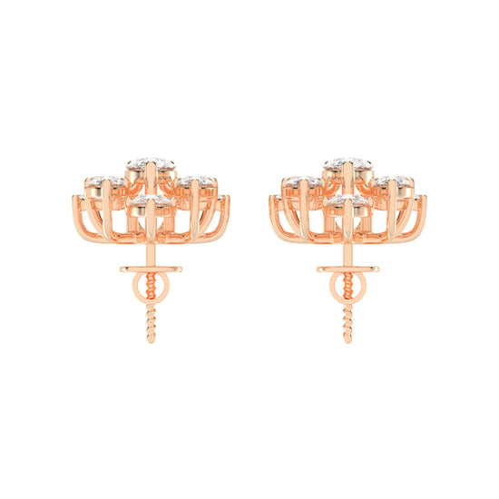 Aurora Blossom Cluster Studs