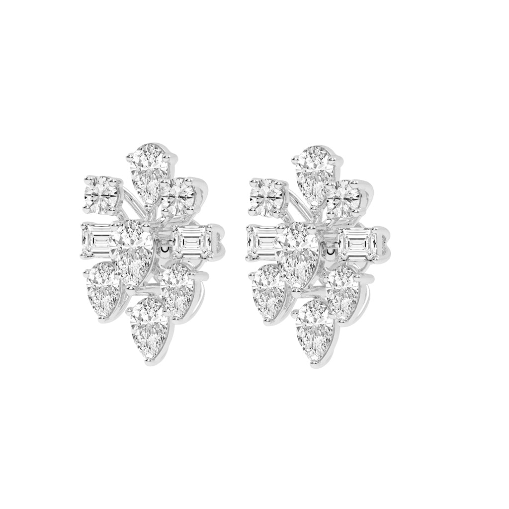 Aurora Blossom Cluster Studs