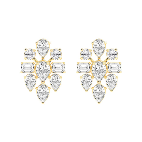 Aurora Blossom Cluster Studs