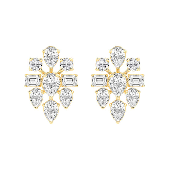 Aurora Blossom Cluster Studs