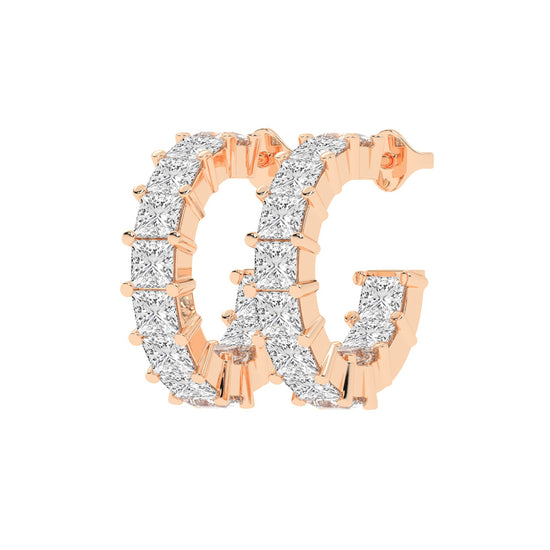 Curve Diamond Horizon Hoops