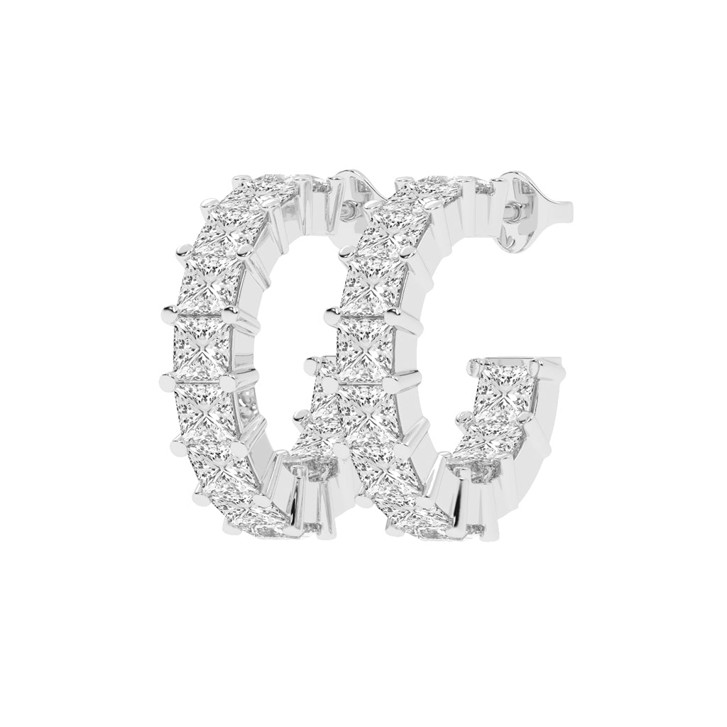 Curve Diamond Horizon Hoops