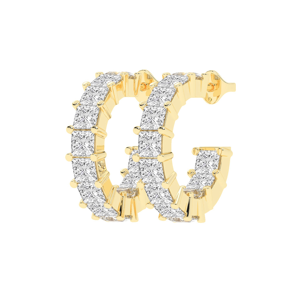 Curve Diamond Horizon Hoops