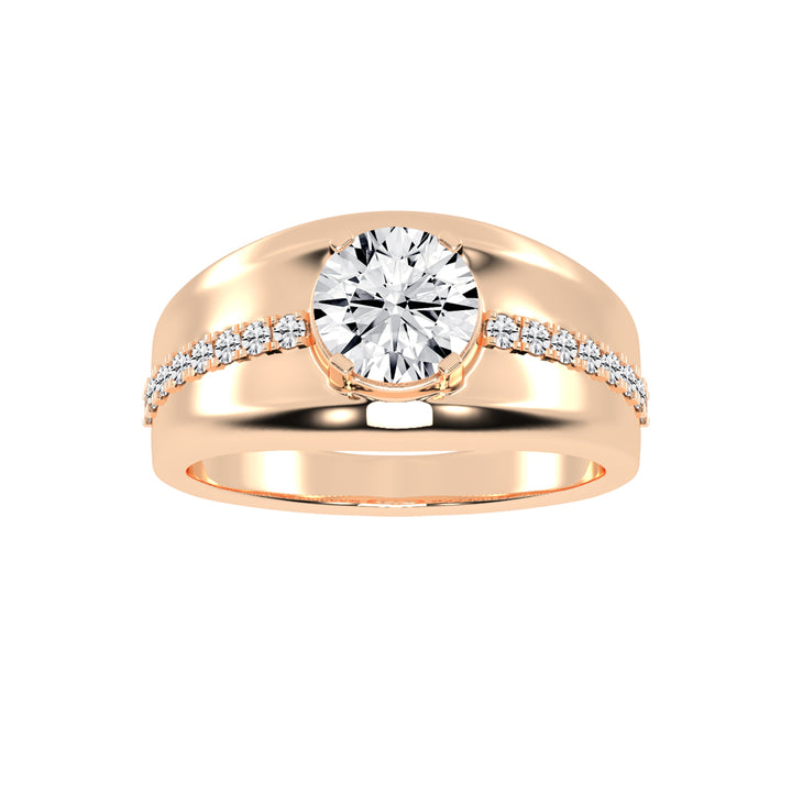 2.25Ct Round Shape Rings