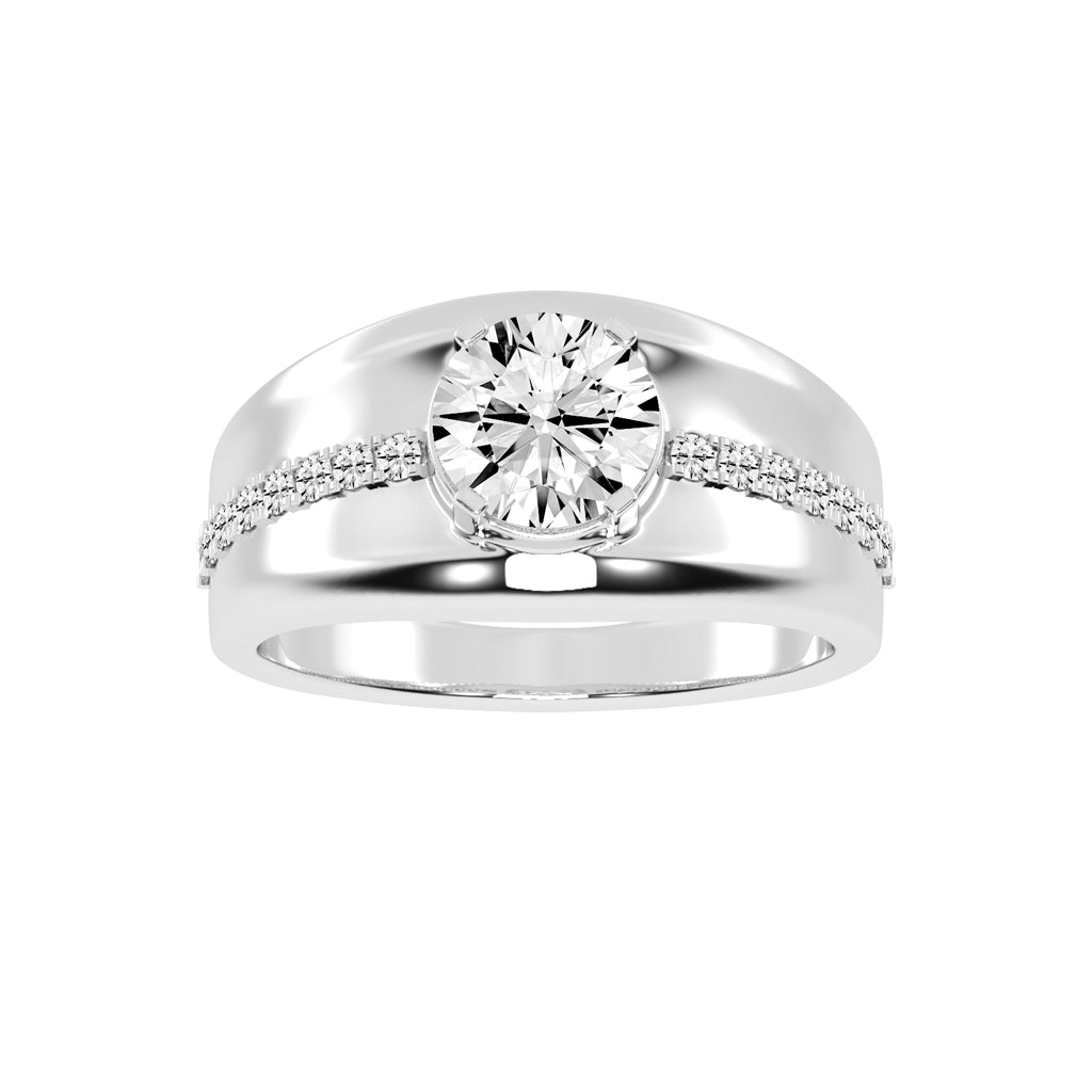 2.25Ct Round Shape Rings
