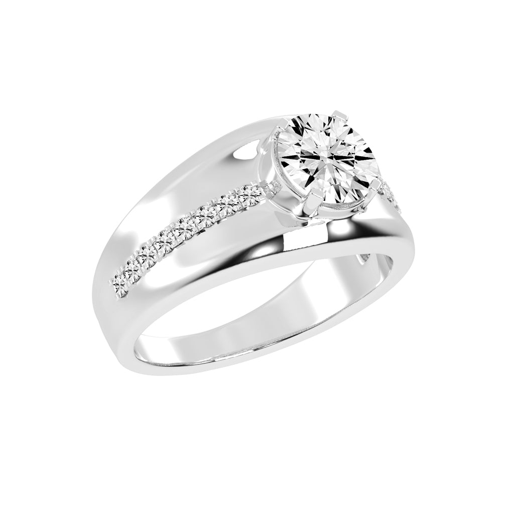 2.25Ct Round Shape Rings