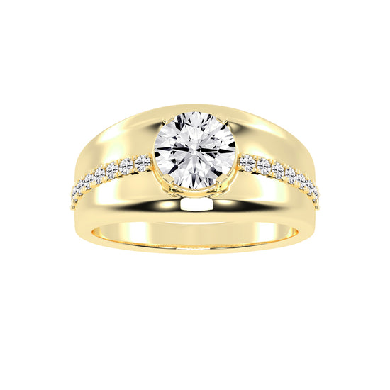 2.25Ct Round Shape Rings
