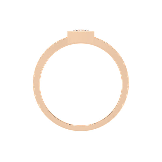 0.50 Ct Round Shape Rings