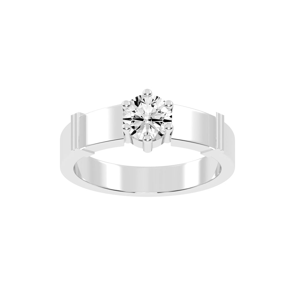 0.75Ct Round Shape Rings