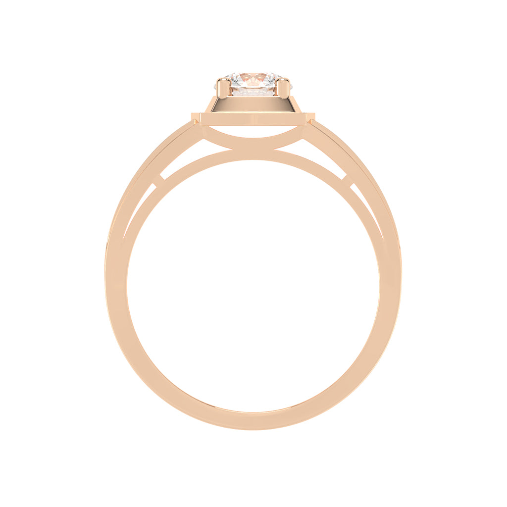 0.75Ct Round Shape Rings