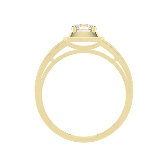 0.75Ct Round Shape Rings