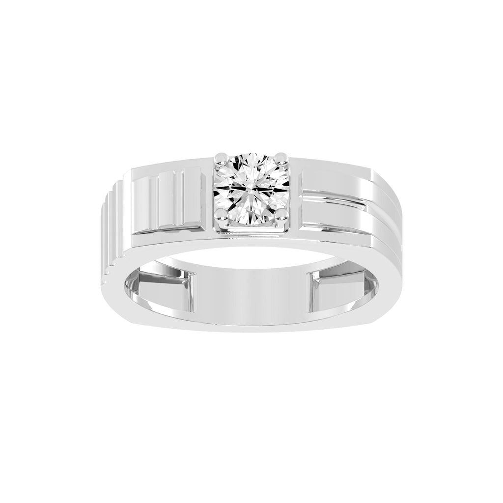 "0.75Ct Round Shape Rings "