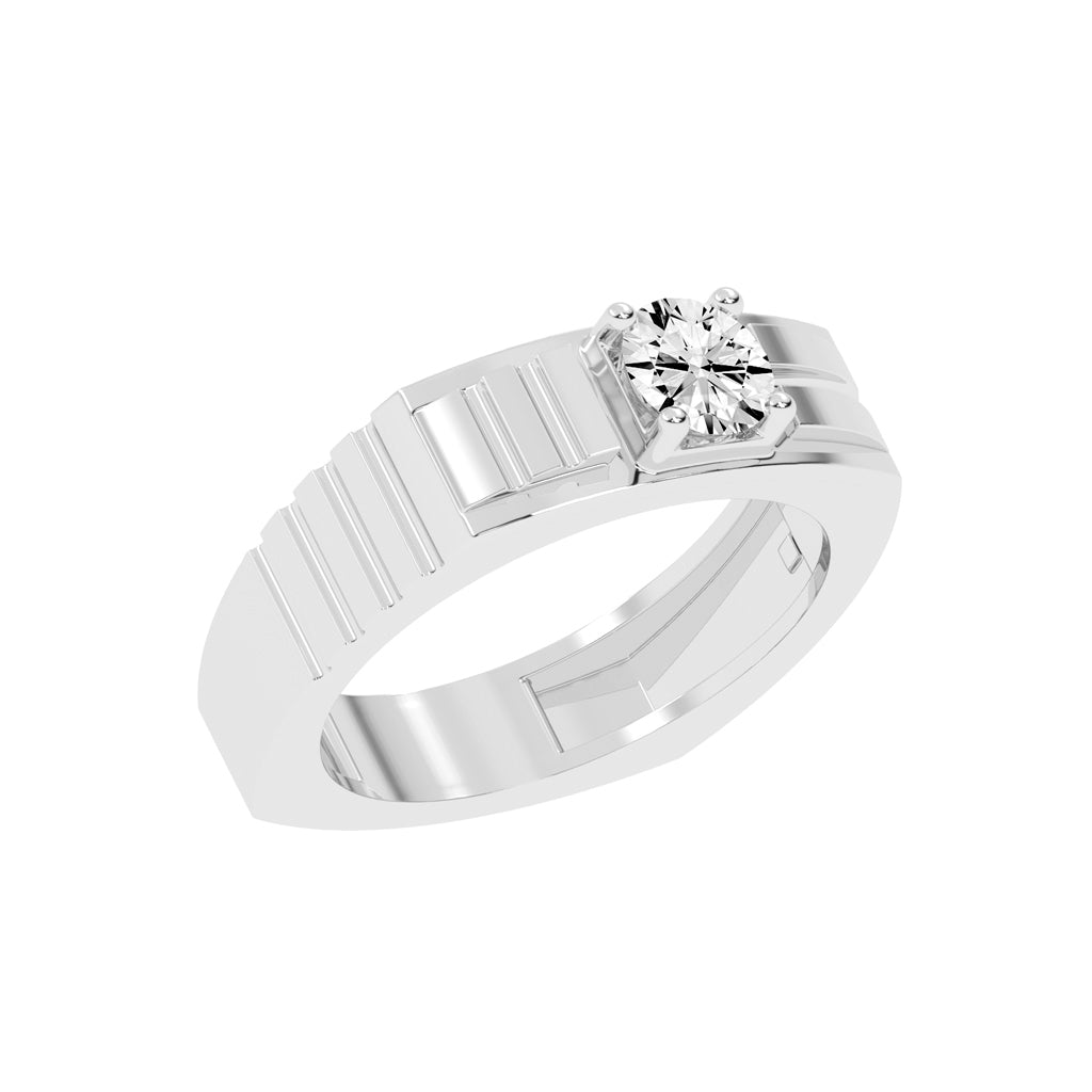 "0.75Ct Round Shape Rings "