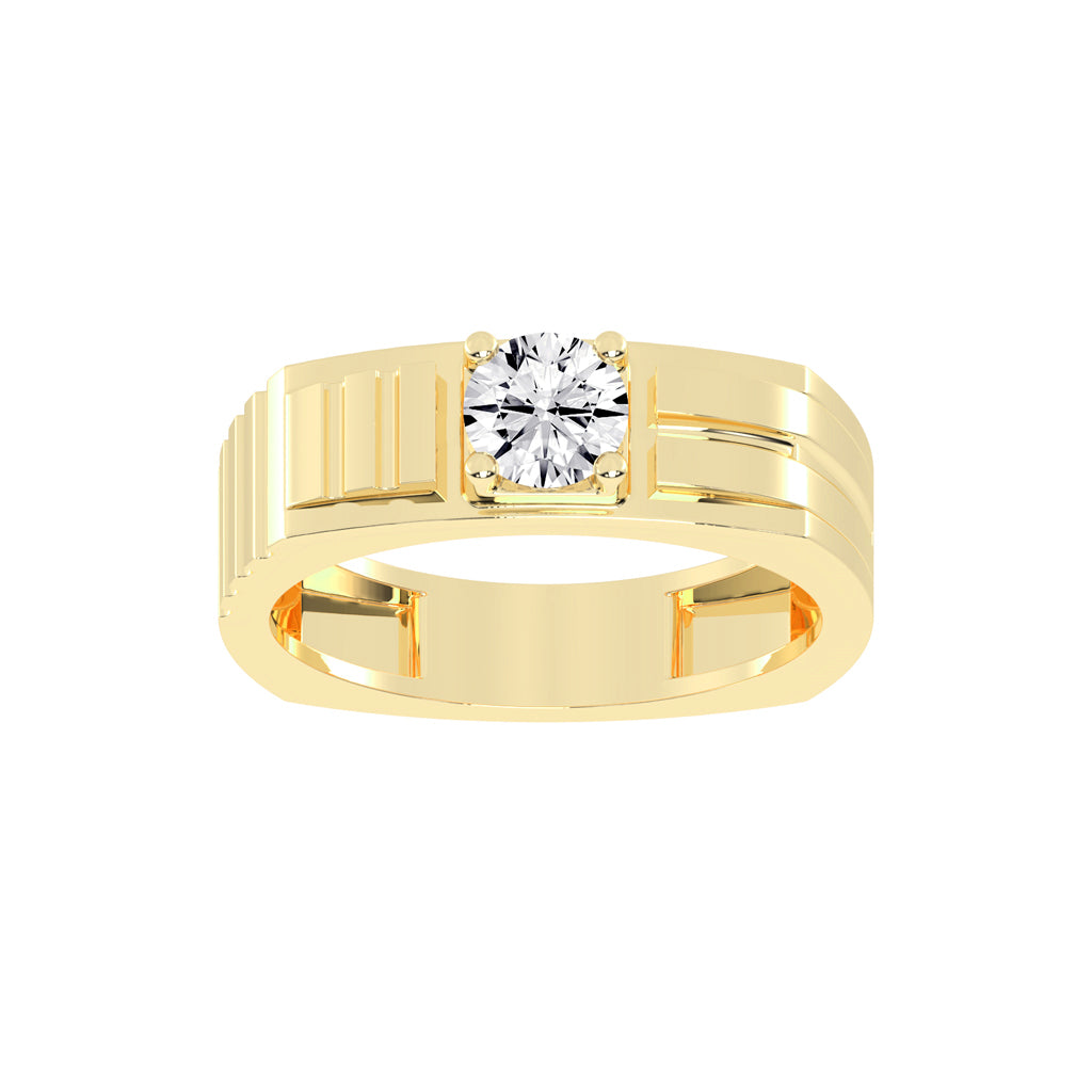 "0.75Ct Round Shape Rings "