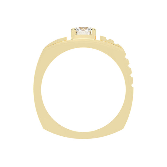 "0.75Ct Round Shape Rings "