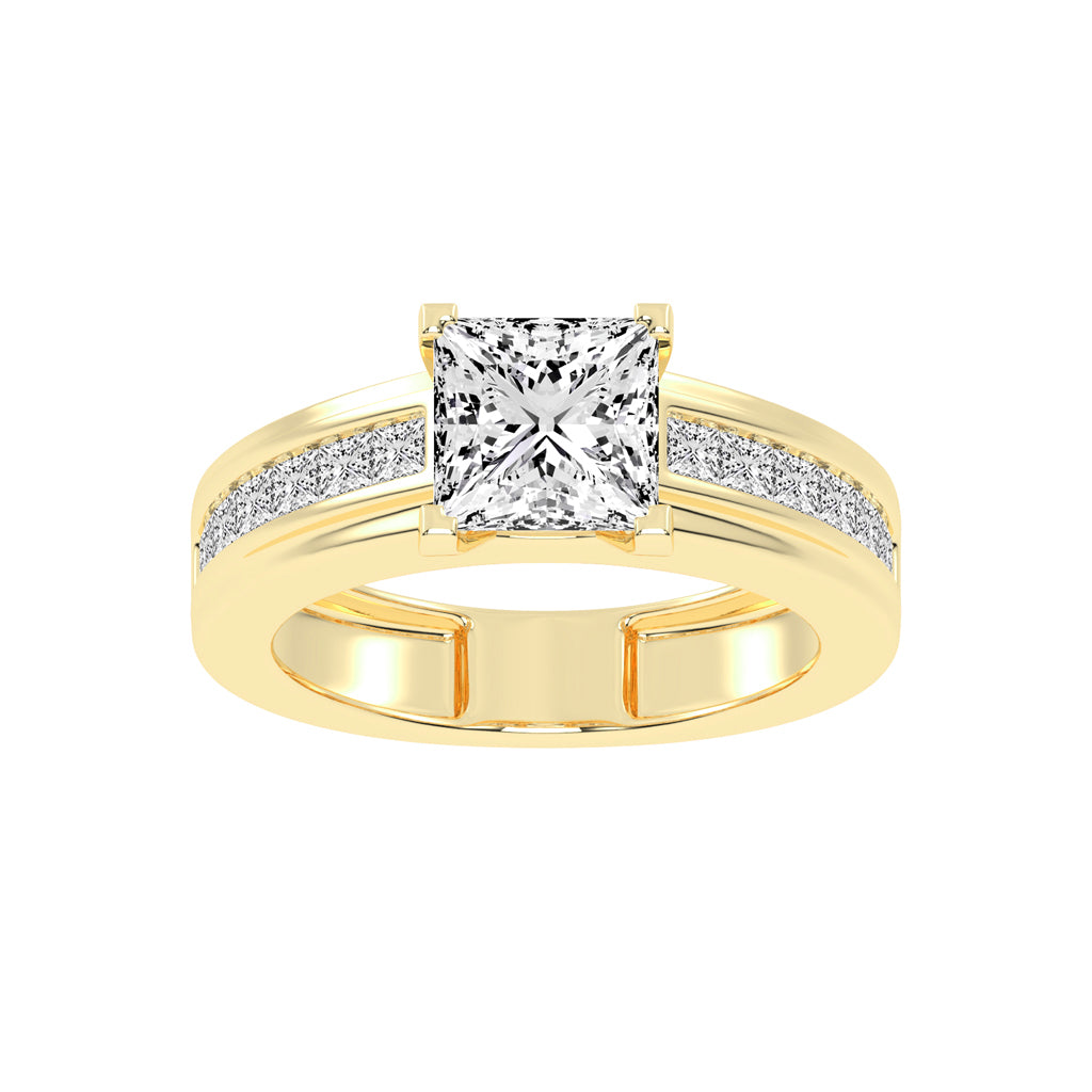 Vertex Brilliance 4.25Ct Princess cut