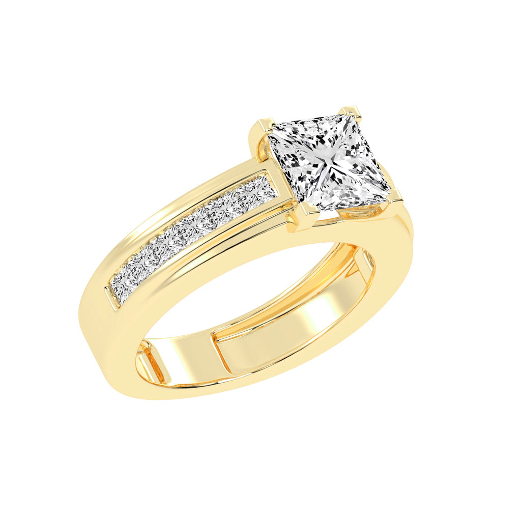 Vertex Brilliance 4.25Ct Princess cut