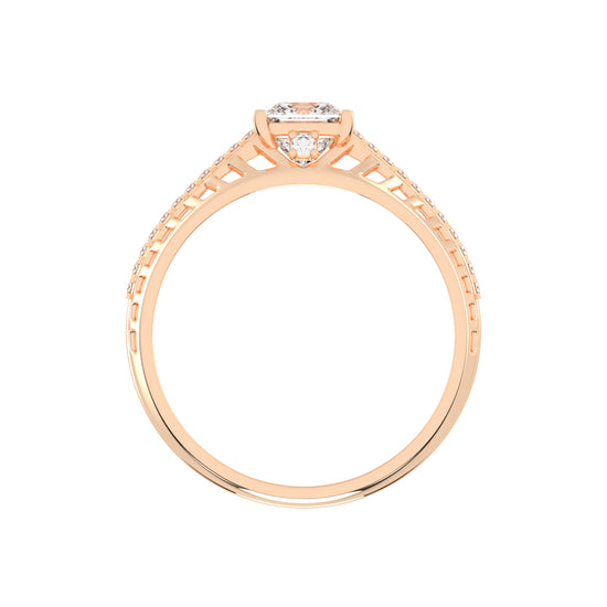 1.25Ct Princess Cut Solitaire