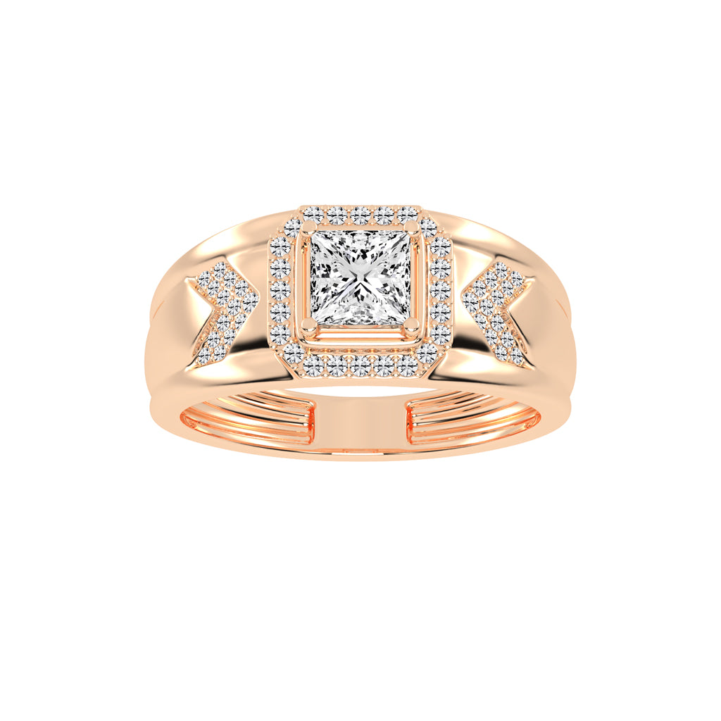 1.25Ct Princess Shape Solitaire