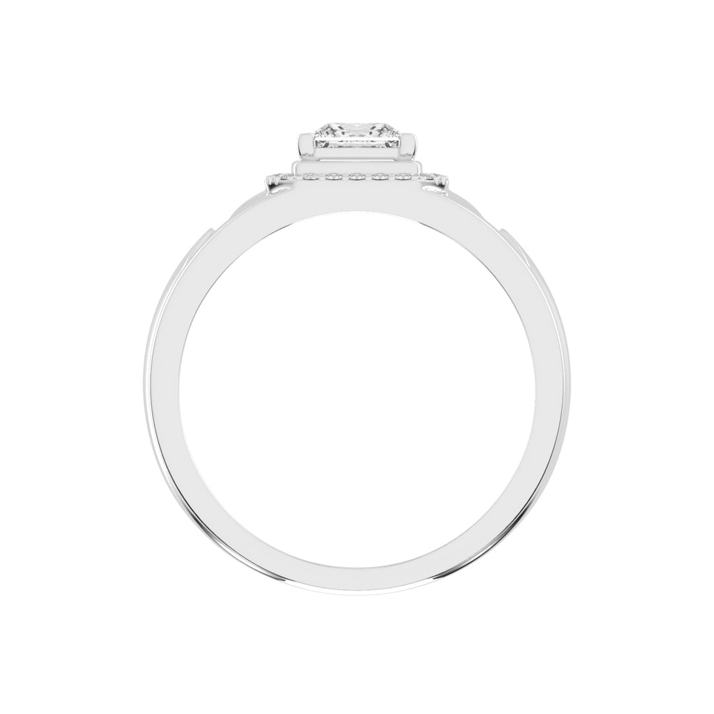 1.25Ct Princess Shape Solitaire