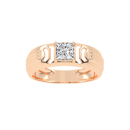 1.00Ct Princess Shape Solitaire
