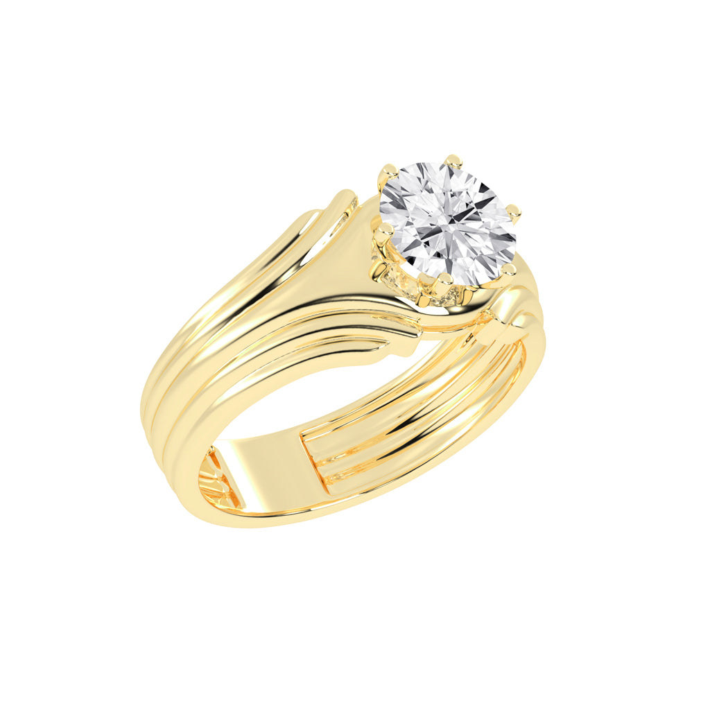 2.00Ct Round Shape Solitaire